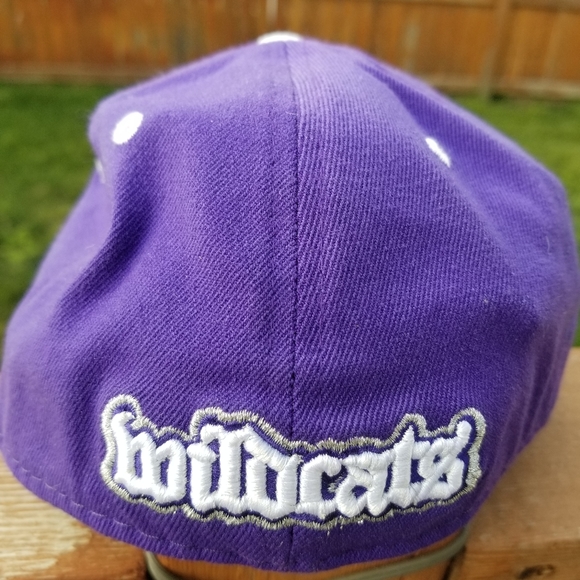 Kansas State Wildcats One Fit Purple Baseball Hat by Top of the World - Picture 3 of 10